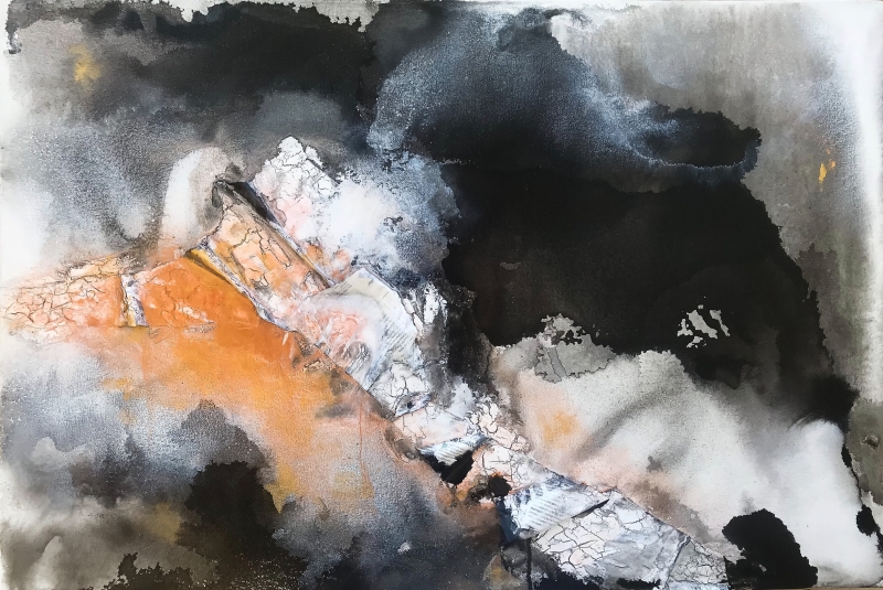 Walk with me into a new day by artist Cristina White-Jones